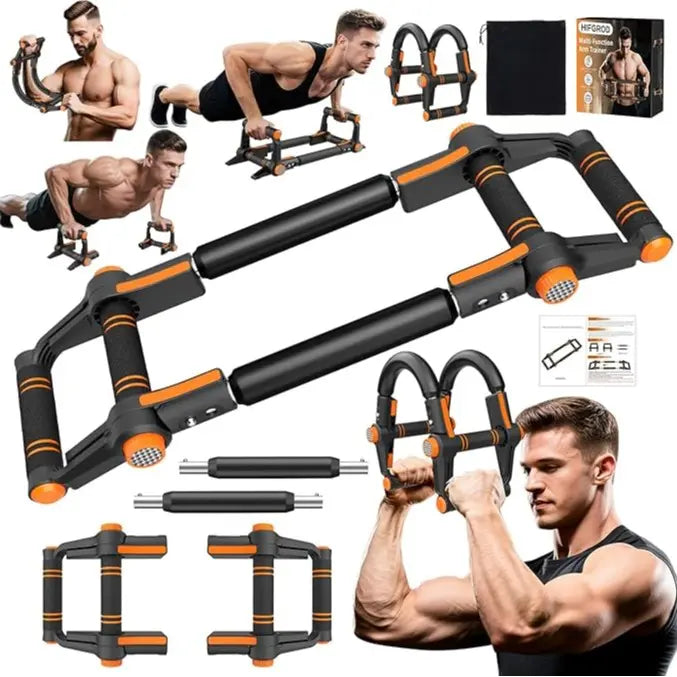 Arm Trainer, Adjustable Chest Workout Equipment, Arm Trainer for Men, Chest Trainer for Men, Shoulder Muscle Training, Portable Spring Resistance Home Fitness Equipment Summer Vibes Shaping