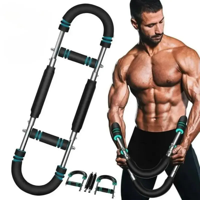 Arm Trainer, Adjustable Chest Workout Equipment, Arm Trainer for Men, Chest Trainer for Men, Shoulder Muscle Training, Portable Spring Resistance Home Fitness Equipment Summer Vibes Shaping