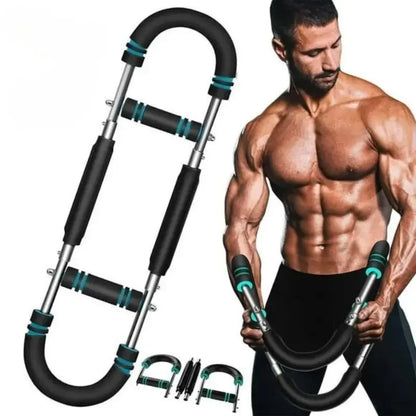 Arm Trainer, Adjustable Chest Workout Equipment, Arm Trainer for Men, Chest Trainer for Men, Shoulder Muscle Training, Portable Spring Resistance Home Fitness Equipment Summer Vibes Shaping
